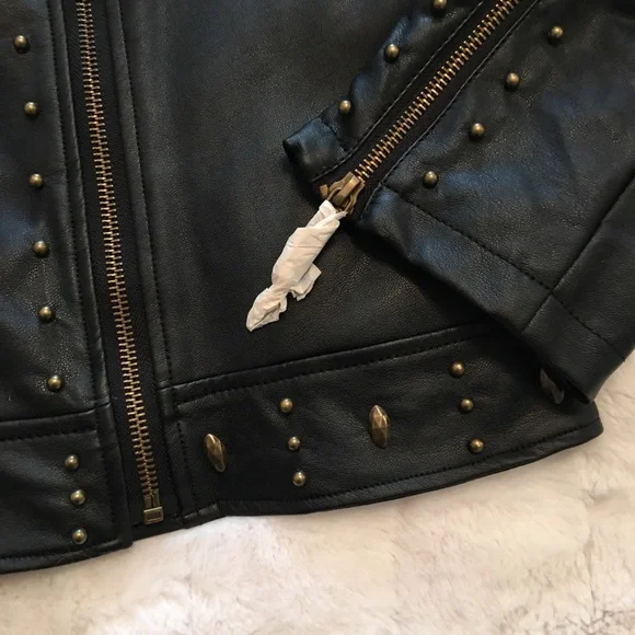 Brand new faux leather jacket - Picture 4 of 9